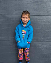 Load image into Gallery viewer, Blue premium hoodie