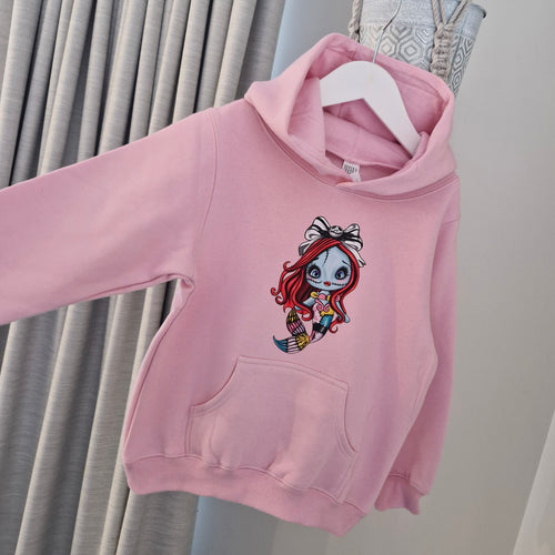 Pastel pink premium hoodie