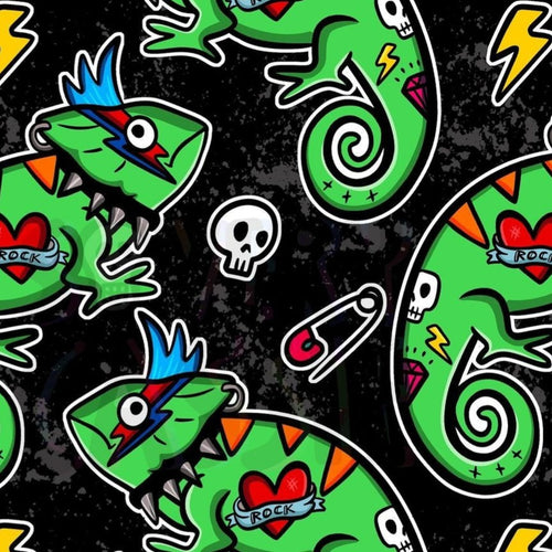 Punk Chameleon (size 0000-2)