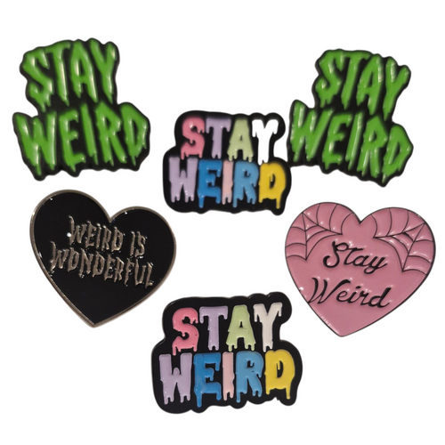 Enamel pins - Weird