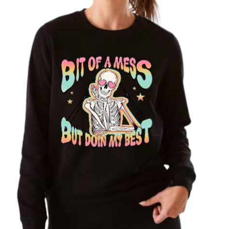 Bit of a Mess (Unisex Adults)