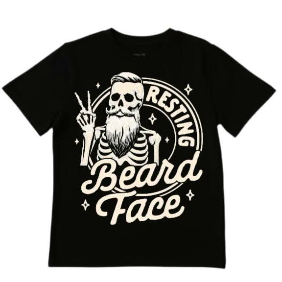 Resting Beard Face (Unisex Adults)