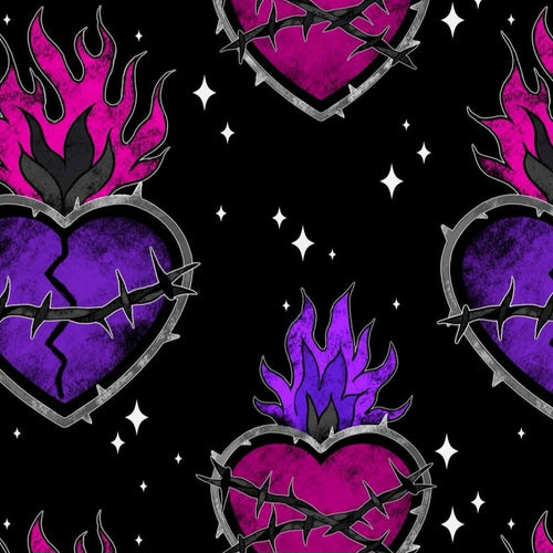 Barbed hearts (size 0000-2)