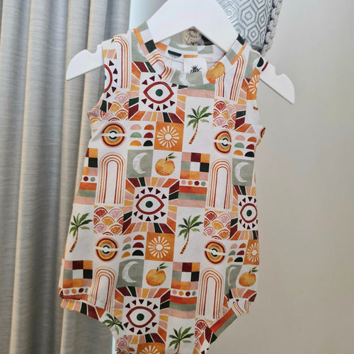 Bubble romper - Golden