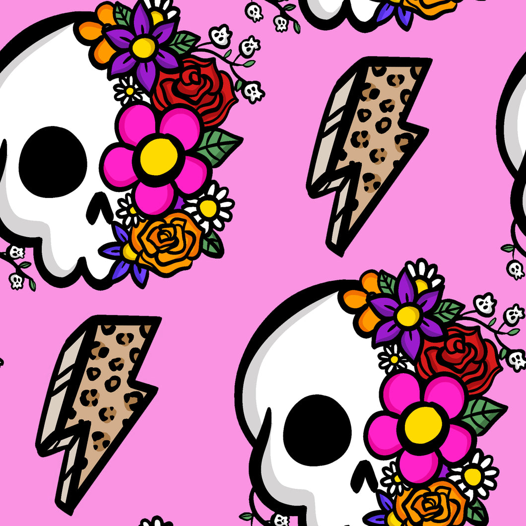 Floral Skull (size 3-12)