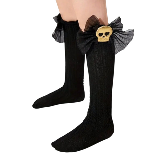 Skelly high socks