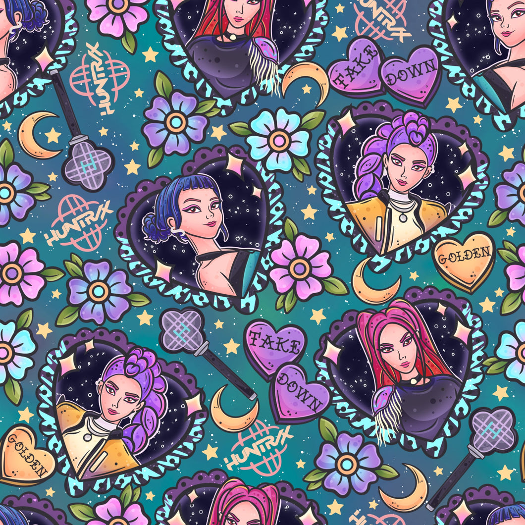 Girl Band Tattoo style (size 0000-2)